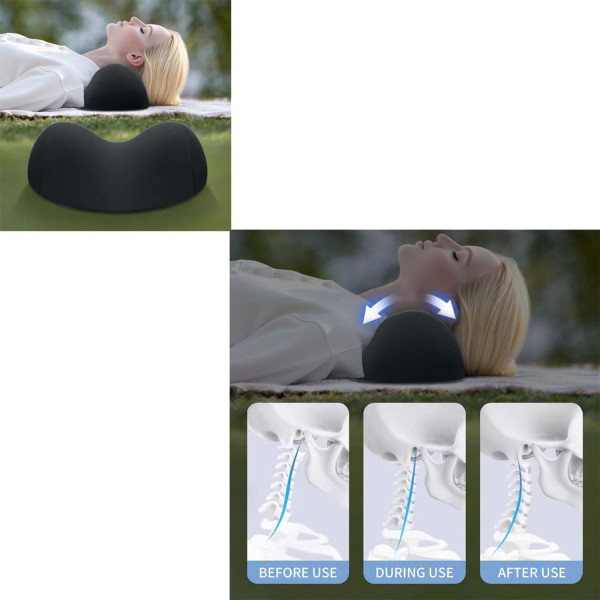Ergonomic Cervical Memory Foam Neck Pillow product image