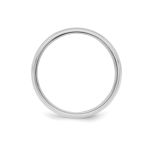 Ladies or Men's Sterling Silver 6mm Milgrain Wedding Band Ring product image