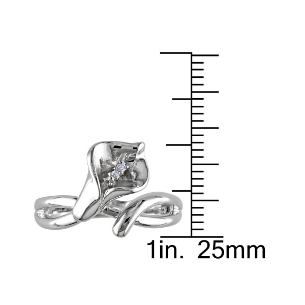 Promise Fashion Ring in Sterling Silver with Diamonds (H-I I1-I2) product image