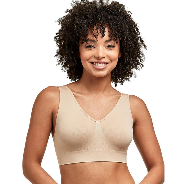 Hanes Cozy Racerback Pullover ComfortFlex Fit® Wirefree Bra - Size