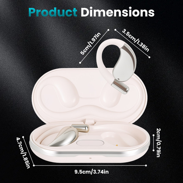 Wireless Open-Ear AI Translation Earbuds product image