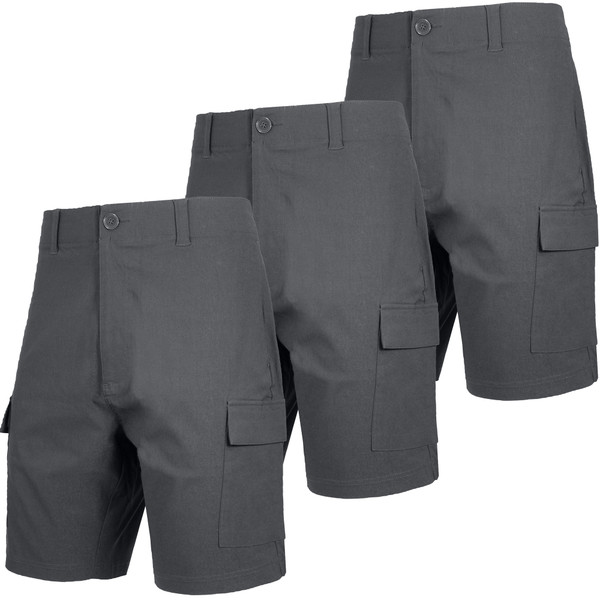 Men’s Super Stretch Cargo Shorts (3-Pack) product image