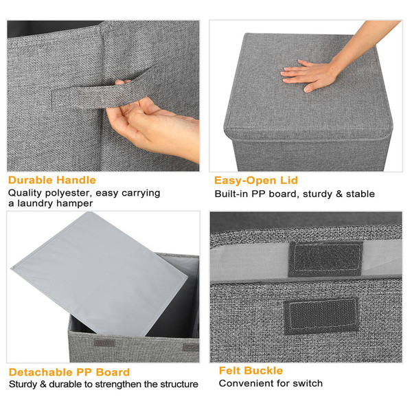 iMounTEK® Foldable Laundry Basket product image