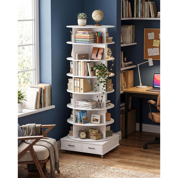 8 Tier Rotating Shoe Rack  product image