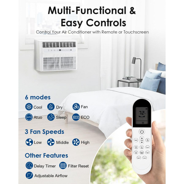 U-Shaped Window Air Conditioner product image