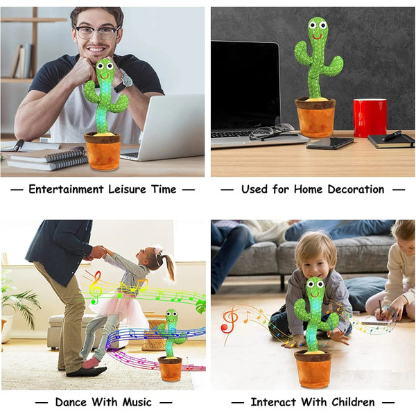 Bilingual Dancing Mimicking Cactus Toy product image