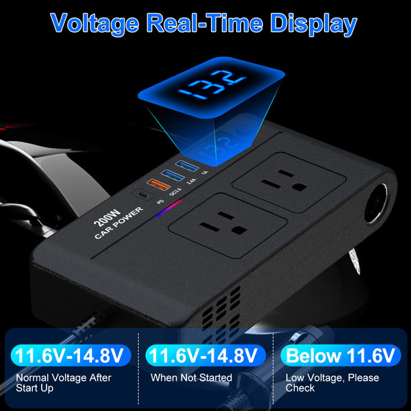 200W Car Power Inverter product image