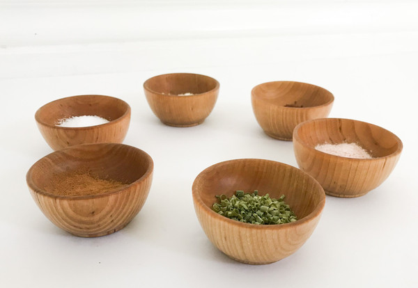 6-Piece Wooden Recipe Prep Bowl Set product image