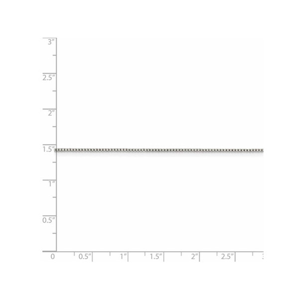 20" Box Chain Necklace in Sterling Silver (0.9mm) product image