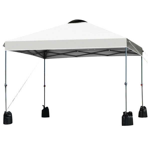 Pop Up 10' x 10' Canopy with Rolling Carry Bag and Sandbags product image