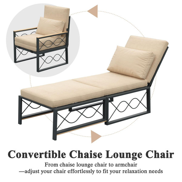 2-In-1 Convertible Lounge Chair product image
