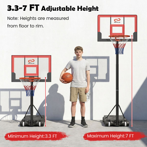 All-Terrain Adjustable Basketball Hoop product image