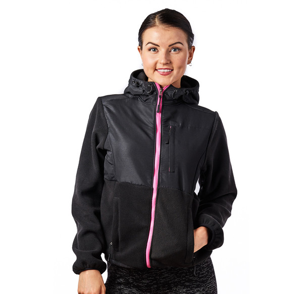 Women’s Two-Tone Full-Zip Fleece Jacket product image