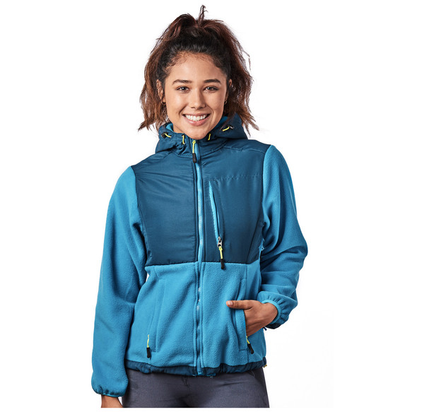 Women’s Two-Tone Full-Zip Fleece Jacket product image