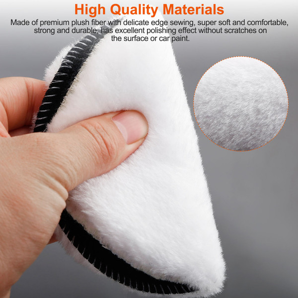Car Polishing & Buffing Pad Set for Drill (5-Pieces) product image