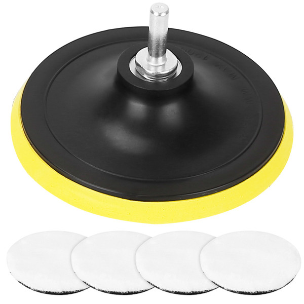 Car Polishing & Buffing Pad Set for Drill (5-Pieces) product image