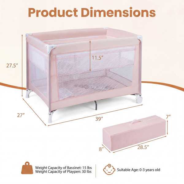 Babyjoy Portable Baby Play Yard  product image