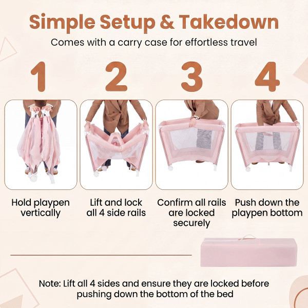 Babyjoy Portable Baby Play Yard  product image