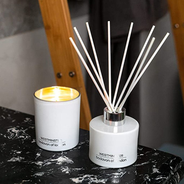 Fiji & Westminster Candle and Diffuser Set in White product image