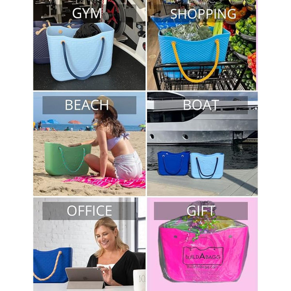 BocaBagg Waterproof Rubber Tote Bag product image