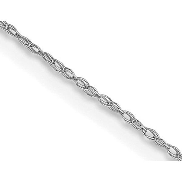 18" 5R Chain in White Gold product image