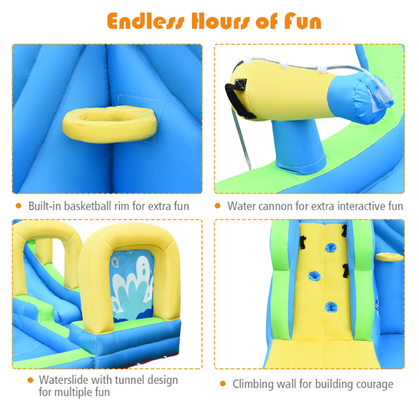 Inflatable Climbing Wall Splash Pool Bouncer product image