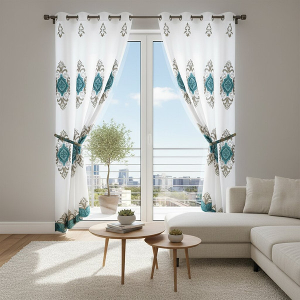 Embroidered Curtain Set  product image