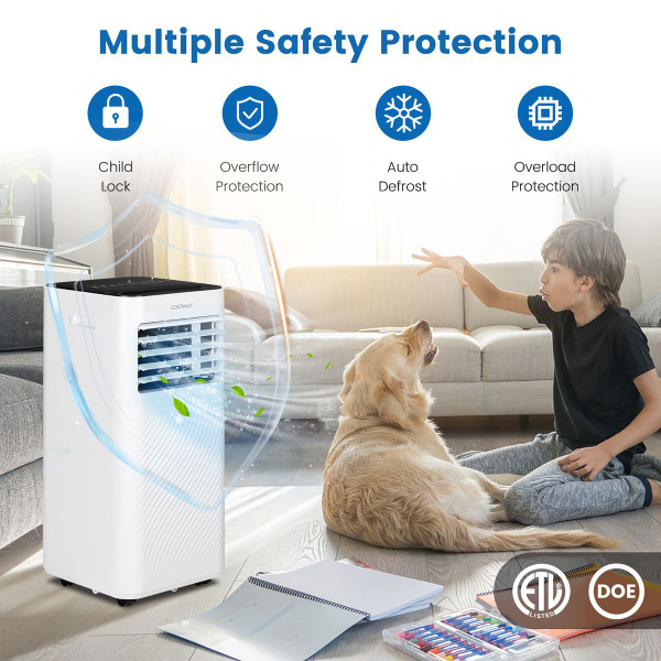 6000 BTU 4-in-1 AC Portable Air Conditioner product image