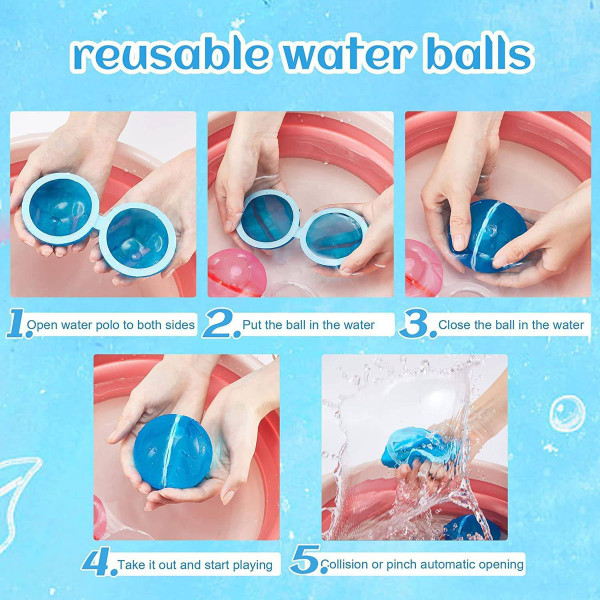 Reusable Water Ballons (6-Pack) product image