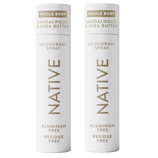 Native Whole Body Aluminum-Free Deodorant Spray, 3.5 oz  (Pack of 2) product image