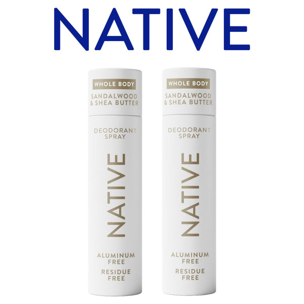 Native Whole Body Aluminum-Free Deodorant Spray, 3.5 oz  (Pack of 2) product image