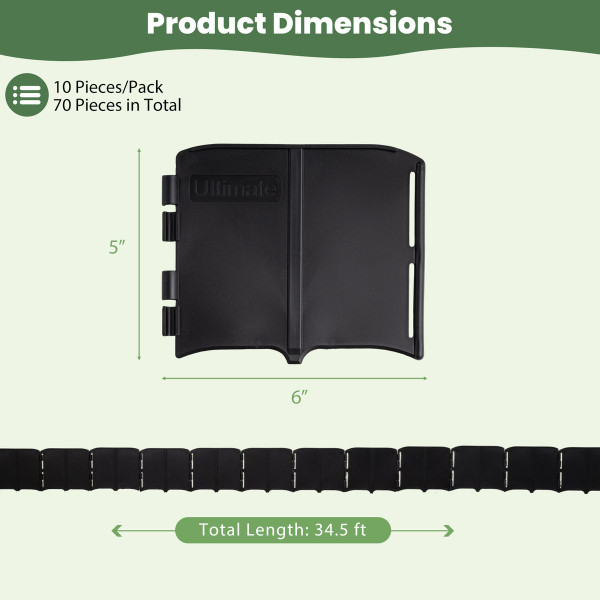 Landscape Edging Border (70 Pieces) product image