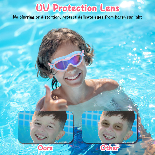 Kids' Swim Goggles with Ear Plugs product image