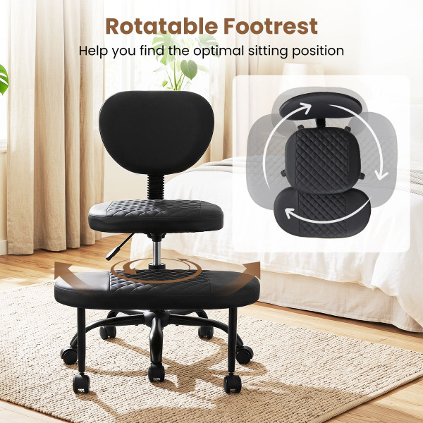 Ergonomic Cross Legged Office Chair product image