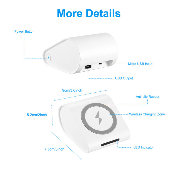 Qi-Wireless Charging Power Bank product image