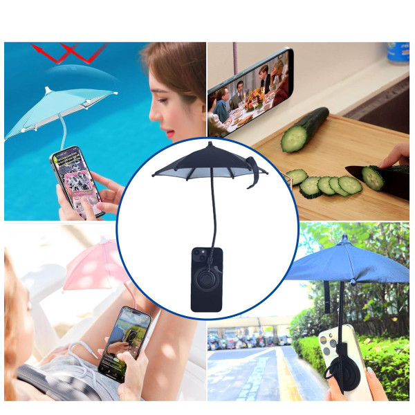 Portable Mini Cell Phone Umbrella  product image