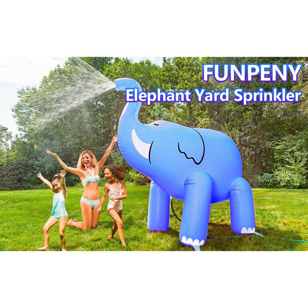 6-Foot Giant Inflatable Elephant Party Water Sprinkler product image
