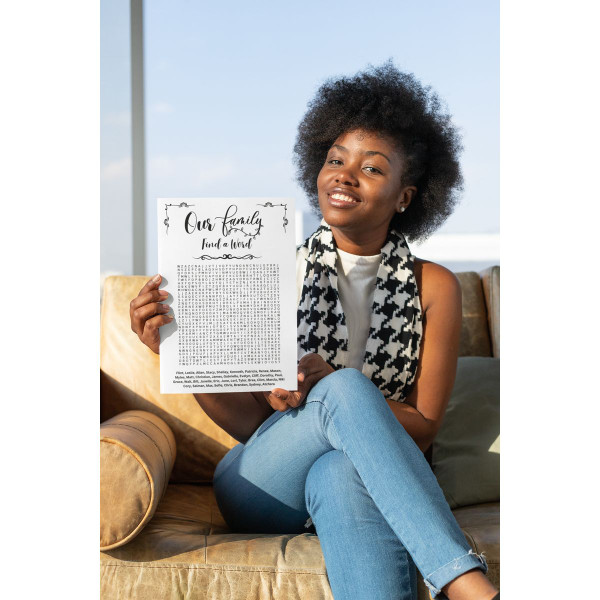 Personalized Family or Group Word Search Print (15-Pack) product image