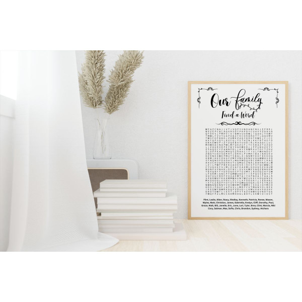 Personalized Family or Group Word Search Print (15-Pack) product image