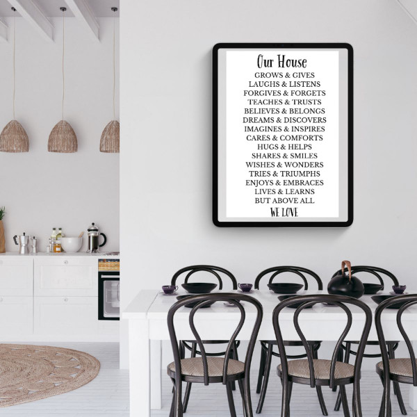 "Our House" Wall Art Print product image