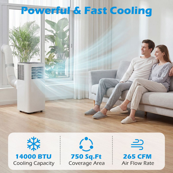 14000 BTU Portable Air Conditioner product image