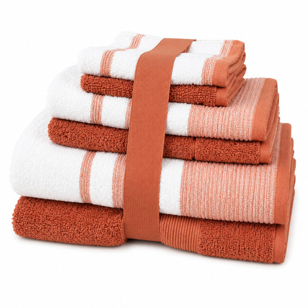 2-Tone Towel Set (6 or 12 Pieces) product image