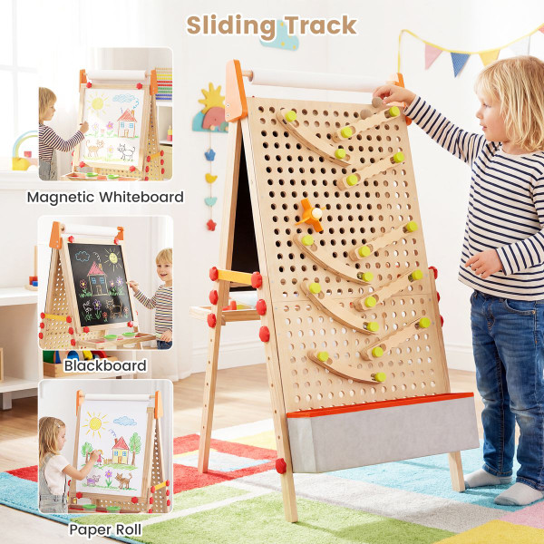 4-in-1 Kids' Wooden Art Easel  product image