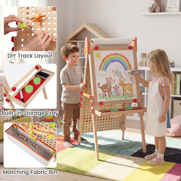 4-in-1 Kids' Wooden Art Easel  product image