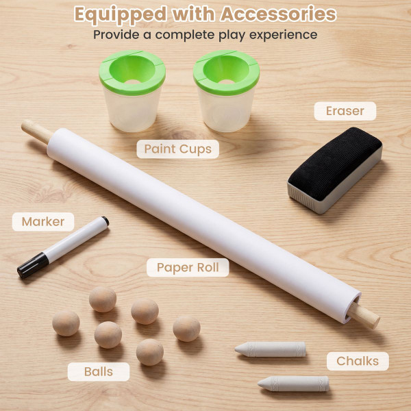 4-in-1 Kids' Wooden Art Easel  product image