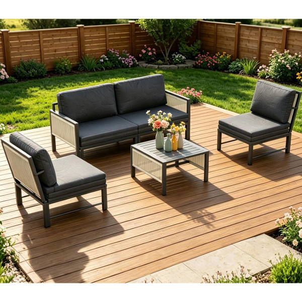 Outdoor Sectional Patio Set (4-Pieces) product image