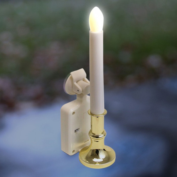 CAROLITE PRO™ Solar LED Flamelike Window Candle (2- to 10-Pack) product image