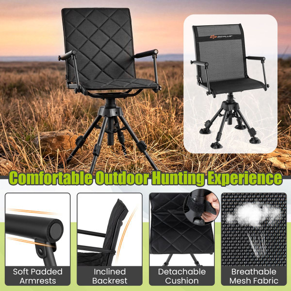 360° Silent Swivel Hunting Seat  product image