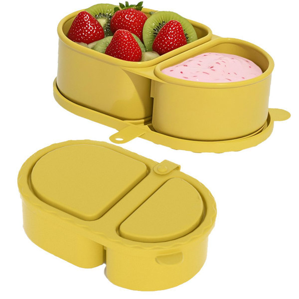 2-Compartment Portable Lunch Box product image