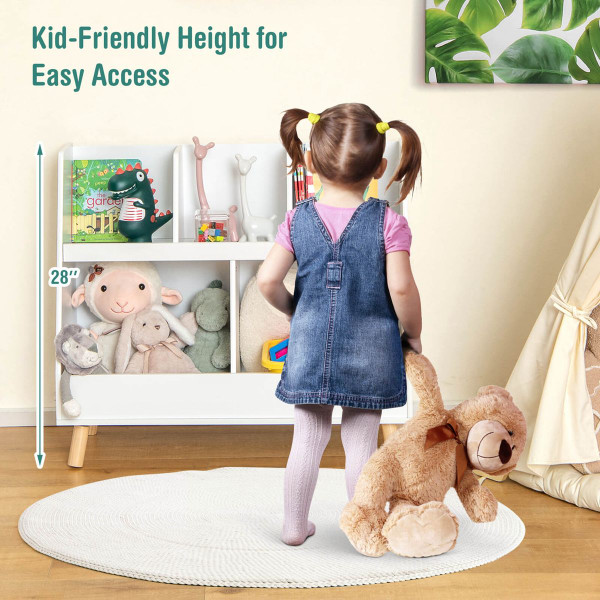 5-Cube Kids' Bookshelf and Toy Organizer  product image